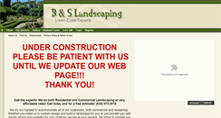 Desktop Screenshot of bandslandscaping.com