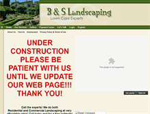 Tablet Screenshot of bandslandscaping.com